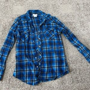 Wrangler Button Up Flannel